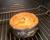 A picture of step 7 of Steak and 'The King of Cheeses' Pie.