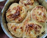 Foto del paso 11 de la receta: Pan🥯🥐🧇de piña🍍sin amasar🍯🧀🥯