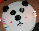 A picture of step 8 of Arabella's B-day Cake.