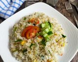 Foto langkah ke 3 dari resep Nasi Goreng Rebon Daun Kari.