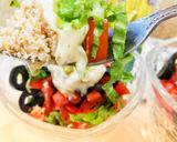 A picture of step 10 of Tuc salad shots.
