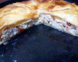 Foto del paso 3 de la receta: Tarta de pollo y morrones ☺️