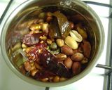 A picture of step 1 of Peanut Chutney.