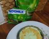 Foto langkah ke 6 dari resep Cheese Cake Matcha.