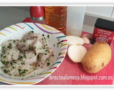 Foto del paso 1 de la receta: Rape a la gallega