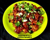 A picture of step 4 of Schezwan Gobhi Manchurian.