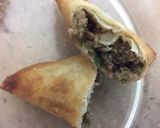 A picture of step 4 of Beef Samosa.