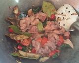 Foto langkah ke 4 dari resep Tetelan lemak sapi kecap pedas.