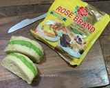 Foto langkah ke 9 dari resep ROTI KUKUS PONTIANAK selai SARIKAYA PANDAN.
