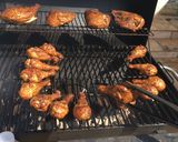 A picture of step 6 of P-lo Grilled Smoked Chicken🍗.