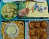 Foto langkah ke 3 dari resep Bekal Sekolah anak TK #1 Udang Goreng tepung dkk.