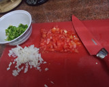 A picture of step 1 of Corned Beef with Eggs 🍛🥘.