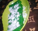 Foto langkah ke 5 dari resep Eggless moist pandan cake kukus by icha(modifikasi eggless chocolate cake chef farah Quinn).
