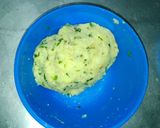 A picture of step 2 of Aloo tikka.