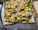 A picture of step 2 of Vegetables cheese sandwich.
