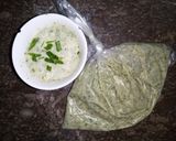 A picture of step 6 of Green raita.