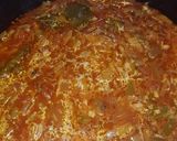 A picture of step 5 of Chicken kabsa.