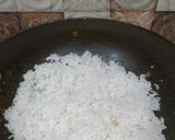 A picture of step 2 of Schezwan Pepper Fried Rice.