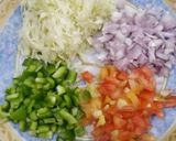 A picture of step 1 of Lunch Box (veg sandwich).
