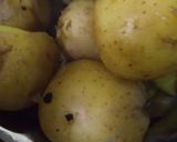 A picture of step 2 of Instant Palak Aloo.