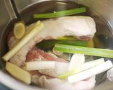 鹽漬豬肉烏龍湯麵的食譜步驟4照片