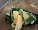 Foto del paso 14 de la receta: Bullabesa de salmón y gambones, con verduras del hortet