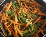 A picture of step 5 of Chicken Spring Rolls.