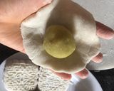Hình bước làm 4 của món Bánh mochi (tạo hình =khuân bánh trung thu)