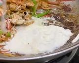 A picture of step 4 of Creamy One Pot Chicken Fajita with Noodles.