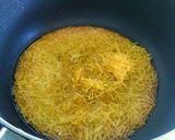Foto del paso 1 de la receta: Arroz de canela, nuez moscada y cabello de Ángel!