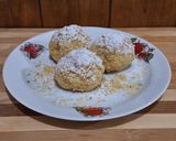 Tejbegríz gombóc 🥛🥚🥛🍊🫐(aszalt vörös áfonyával) recept fázis 7 fotója