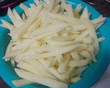 Foto del paso 1 de la receta: Chuletas de cerdo a la sartén con papas fritas