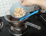 A picture of step 15 of Snickers Chocolate Roll Cake.