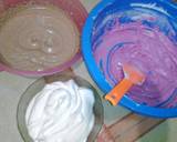 Ice Cream Homemade Coklat Vanila & Ubi Ungu langkah memasak 15 foto