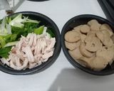 Foto langkah ke 3 dari resep Cap cay ayam,baso praktis.