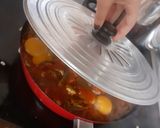 A picture of step 5 of Green Beans with Tomato and Egg 🤤.