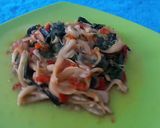 Foto langkah ke 5 dari resep Tumis Jamur Kemangi.