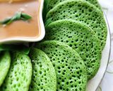 Foto langkah ke 4 dari resep 43. Serabi Pandan Kuah Kinca Gula Merah.