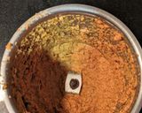 A picture of step 3 of Goan fish curry.