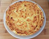 Foto del passaggio 7 della ricetta Migliaccio napoletano con pasta brisé