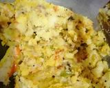A picture of step 2 of Aloo paratha.