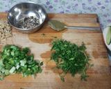 A picture of step 4 of Moong Dal Soup.