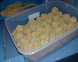 Foto langkah ke 8 dari resep Cilok crispy isi sosis.