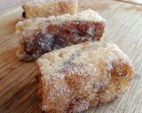 Foto del paso 9 de la receta: Torrijas de pan de focaccia de canela con ganache de chocolate blanco