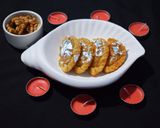 A picture of step 8 of Semolina Walnut Gujiya.