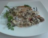 Foto del paso 15 de la receta: Chuletas de cerdo con crema de champiñones