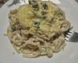 Foto del paso 4 de la receta: Pasta Con Salsa Blanca Y Quesos / Clásicos Argentinos