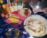 Foto langkah ke 5 dari resep Pizza Teflon homemade anti gagal.