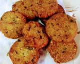 फलाहारी समा आलू टिक्की और चटपटी हरी चटनी (Falahari Tikki and Hari Chutney Recipe in Hindi) रेसिपी चरण 8 फोटो
