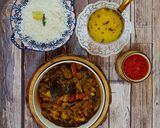 A picture of step 8 of Paanch Mishali Torkari (Mix Veg).